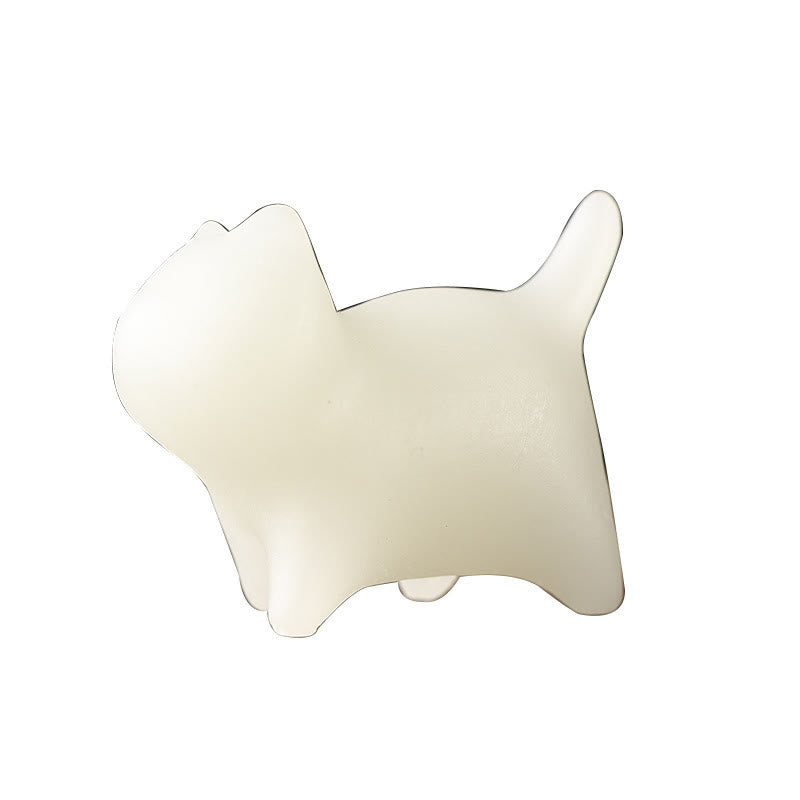 Buddha Stones 2Pcs Mini Cute Cat Glowstone Luminous Lucky Cat Energy Decoration - image 10