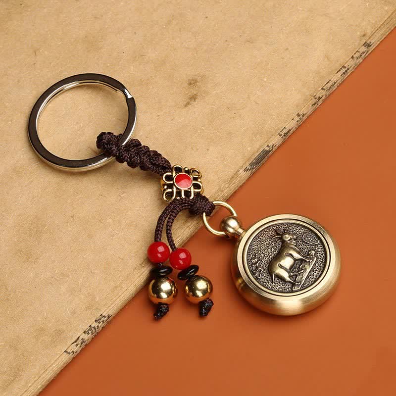 12 Chinese Zodiac Blessing Wealth Fortune Keychain - image 18