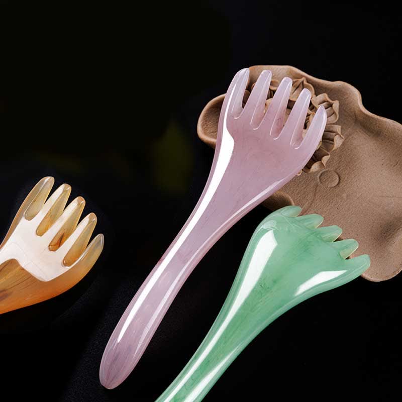 Resin Gua Sha Massage Comb Tool Set - image 2