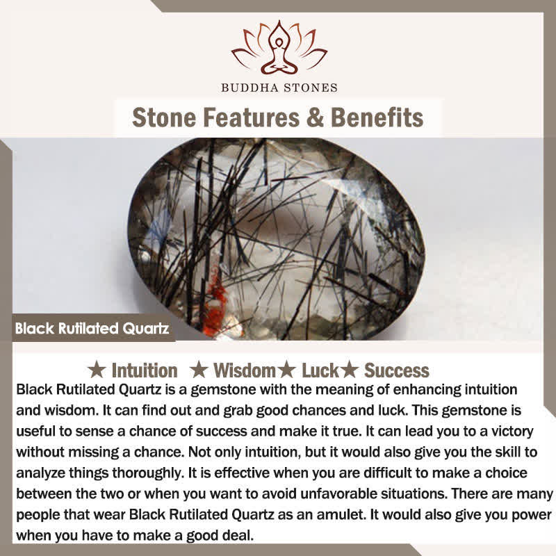 Buddha Stones Natural Irregular Shape Stone Crystal Meditation Balance Bracelet - image 34