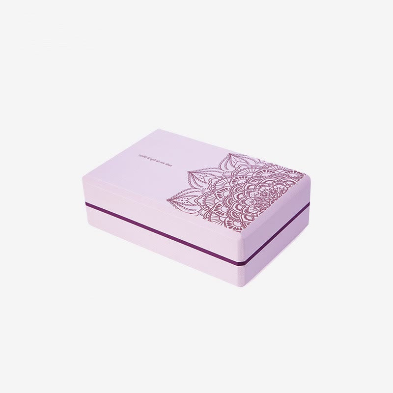 Buddha Stones Tibetan Mandala Mindful Soft Non-Slip Foam Yoga Block - image 2