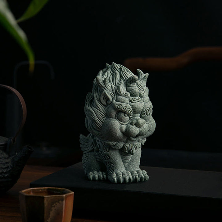 Buddha Stones FengShui Small PiXiu Wealth Luck Home Decoration - image 6