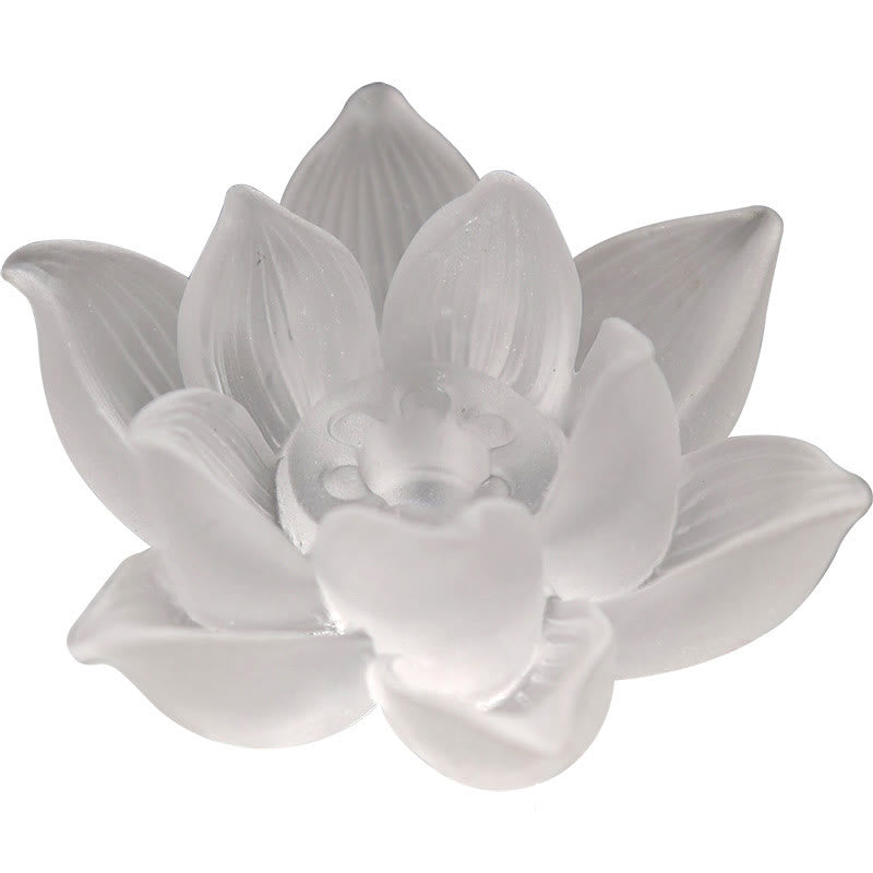 Buddha Stones Mini Lotus Liuli Crystal Healing Meditation Stick Incense Burner - image 7