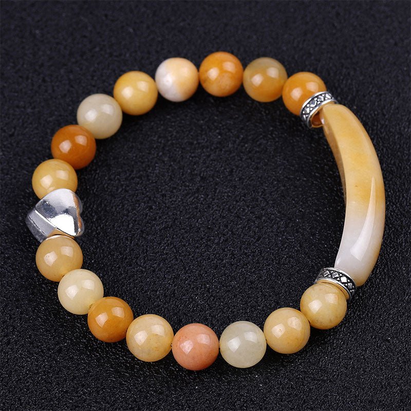 Buddha Stones Natural Crystal Beads Unisex Heart Bracelet - image 23