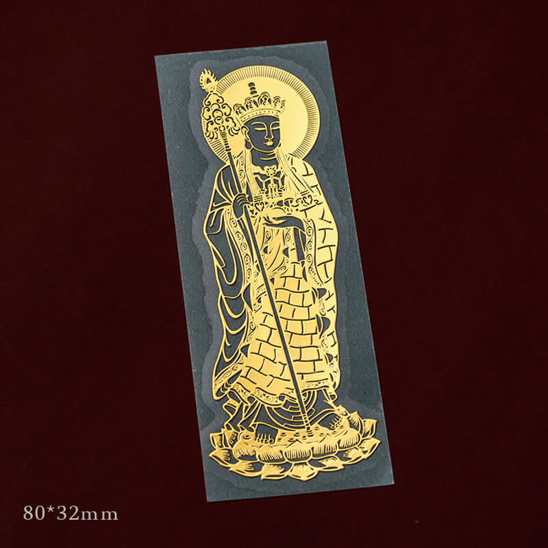 12 Chinese Zodiac Blessing Wealth Fortune Phone Sticker - Ksitigarbha - Small - image 20