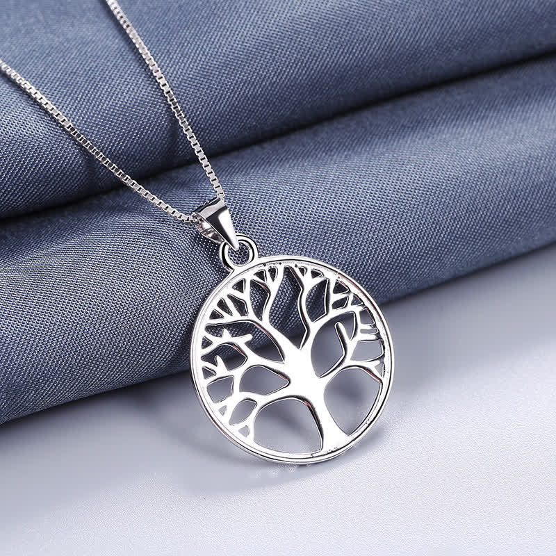 Buddha Stones The Tree of Life 925 Sterling Silver Creation Necklace Pendant - image 6