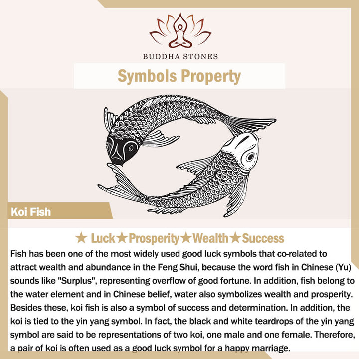 Buddha Stones Tibetan Handmade Lotus Koi Fish Lucky Red String Bracelet - image 11
