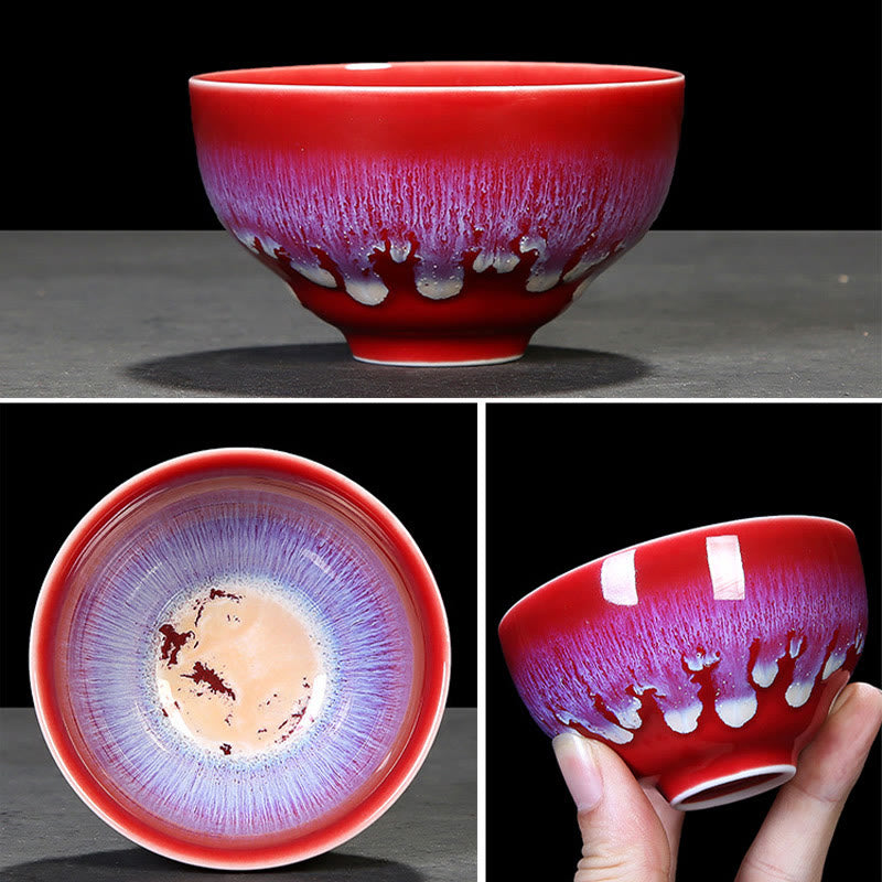 Buddha Stones Chinese Jianzhan Glaze Kiln Change Ceramic Teacup Tenmoku Kung Fu Tea Cup - image 23