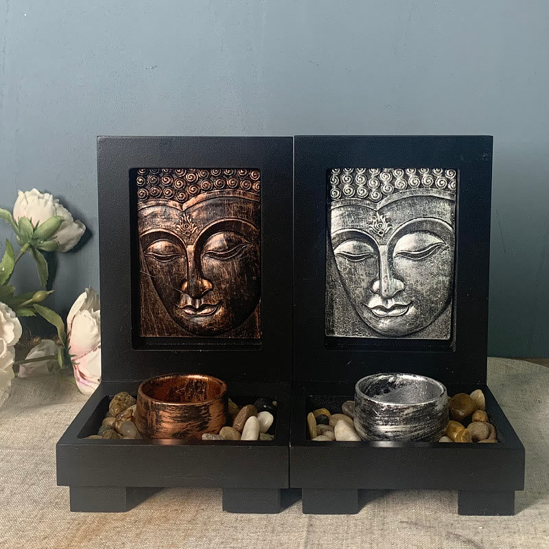 Buddha Stones Buddha Compassion Serenity Home Prayer Altar Zen Decoration - image 2