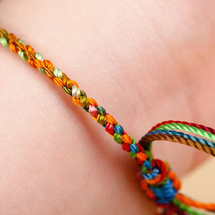 Buddha Stones "May all your wishes come true" Lucky Multicolored Bracelet - image 7