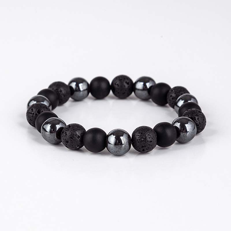 Buddha Stones Tibetan Tiger's Eye Bracelet Necklace Set - image 18
