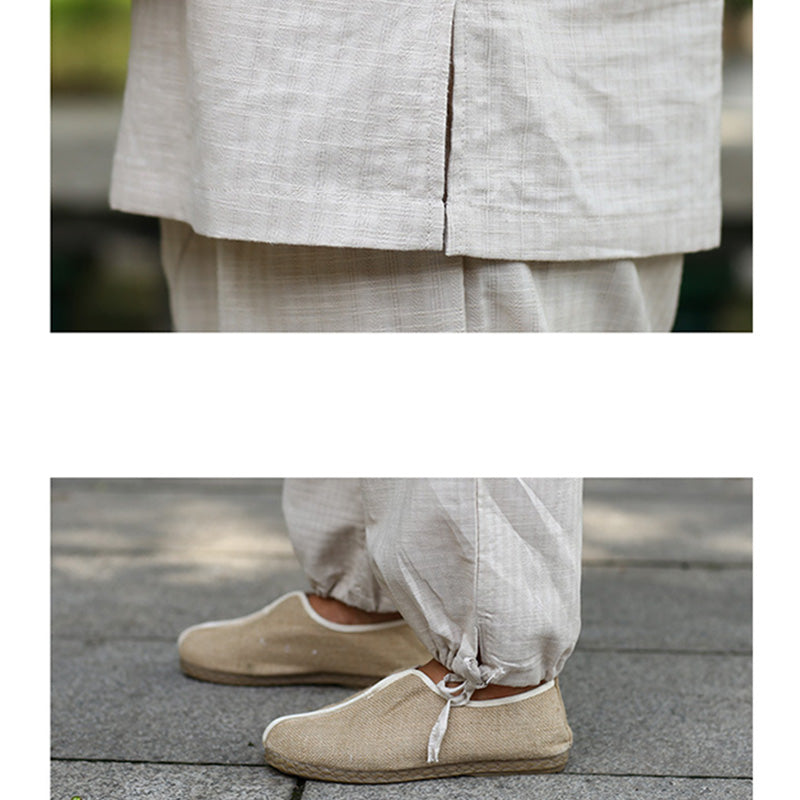 Buddha Stones Meditation Prayer Spiritual Zen Practice Uniform Clothing Men's Set - image 10