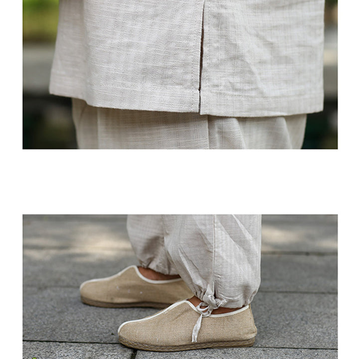 Buddha Stones Meditation Prayer Spiritual Zen Practice Uniform Clothing Men's Set - image 10