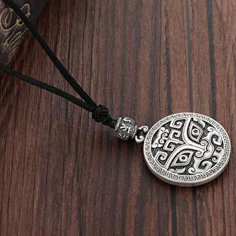 Lucky FengShui Mythological Creature Taotie Wealth Necklace Pendant - image 7