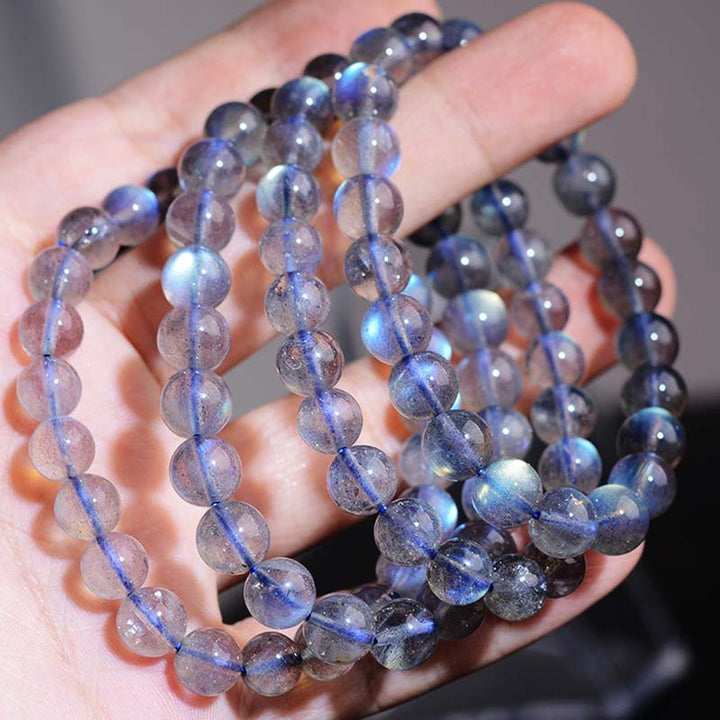 Buddha Stones Natural Moonstone Healing Beads Bracelet - image 2