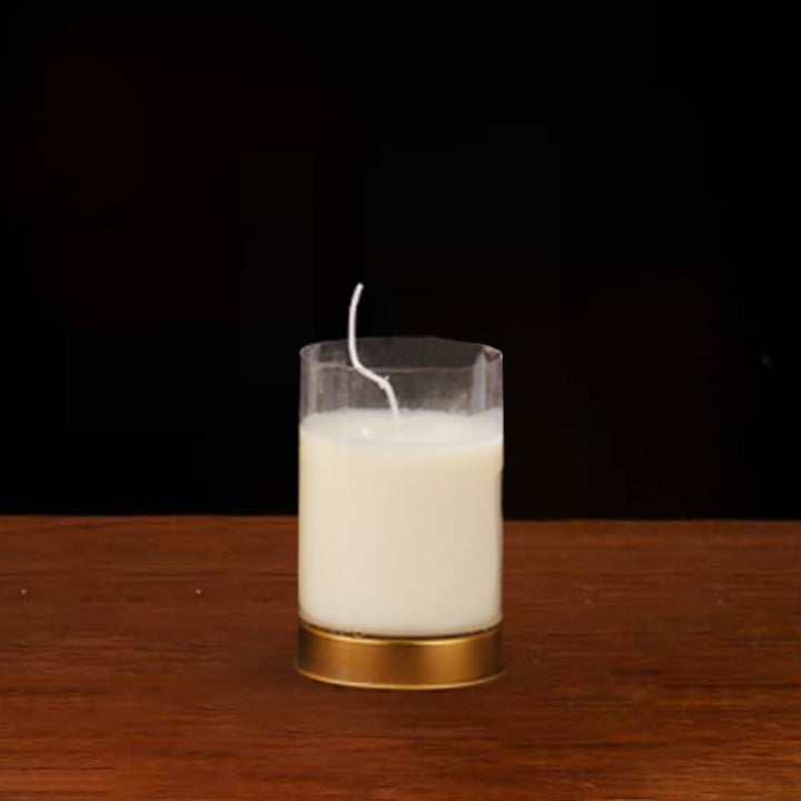 Meditation Prayer Altar Candle Buddhist Temple Rituals Use Items - White - Small (1 Day) - image 3