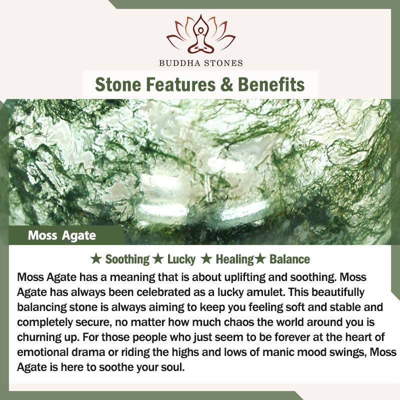 Buddha Stones Natural Stone Quartz Healing Beads Bracelet - image 30