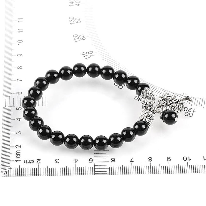 Buddha Stones Natural Gemstone Tree of Life Lucky Charm Stretch Bracelet - image 18