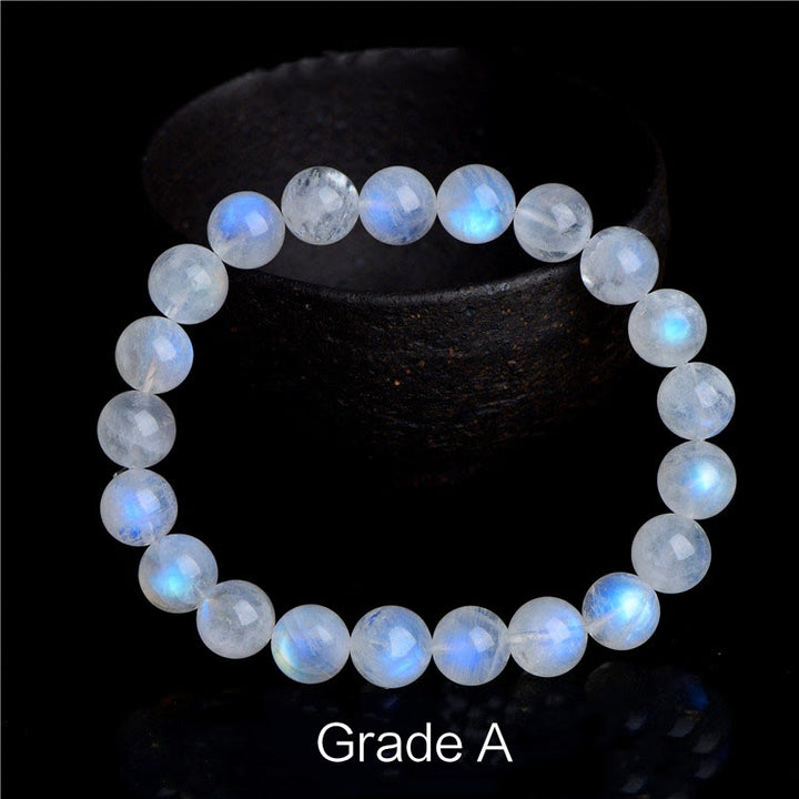 Buddha Stones Natural Moonstone Prosperity Bracelet - image 8