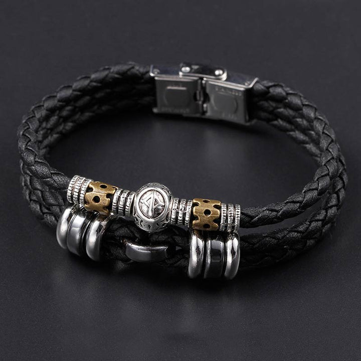 Buddha Stones 12 Constellations of the Zodiac Hematite Protection Bracelet - image 8