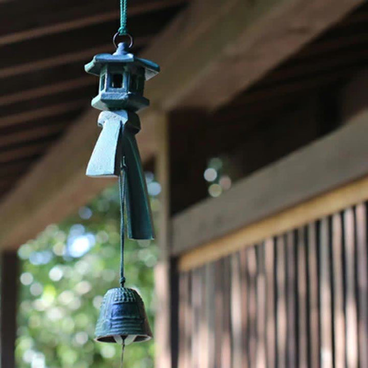 Auspicious Wall Hanging Chime Bell Luck Handmade Home Decoration - image 6