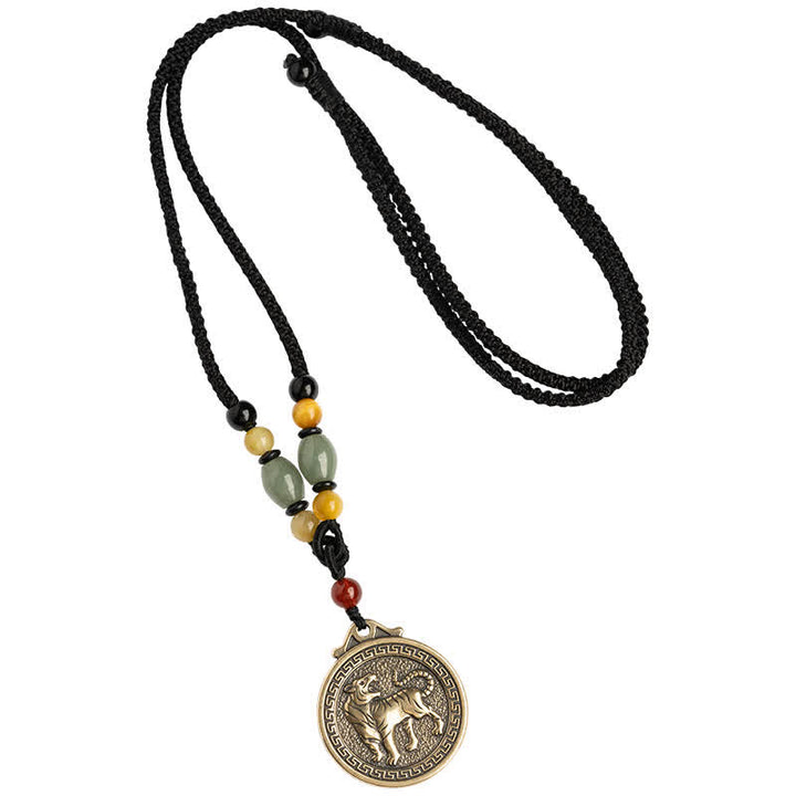 12 Chinese Zodiac Blessing Wealth Fortune Necklace Pendant - image 15