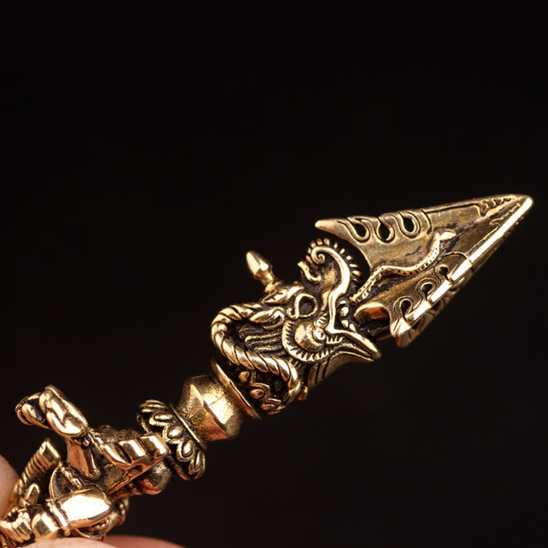 Buddha Stones Tibetan Ganesh Ganpati Elephant God of Wealth Dorje Vajra Spiritual Power Necklace Pendant - image 6