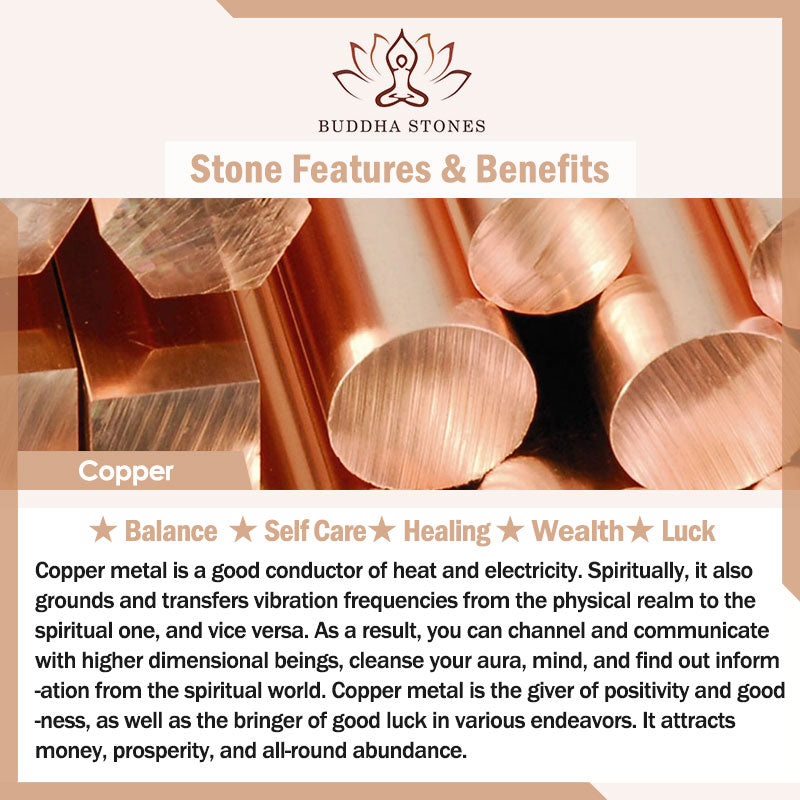 Buddha Stones Tibetan Vintage Texture Design Copper Luck Couple Ring - image 14