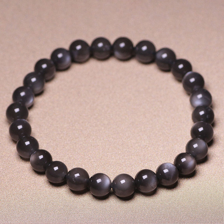 Buddha Stones Natural Moonstone Positive Love Beads Bracelet - 7mm - image 6