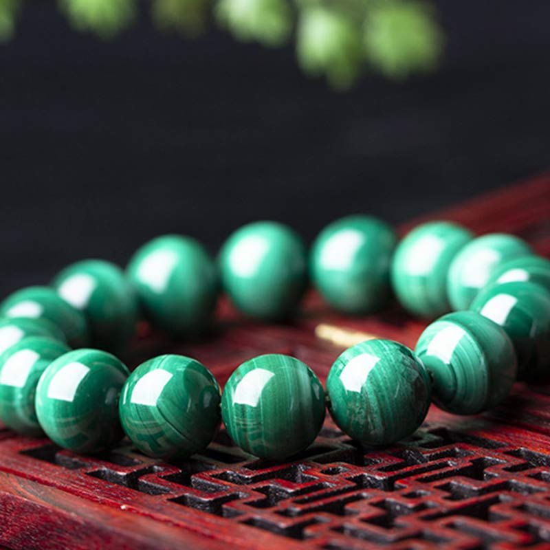 Buddha Stones Natural Malachite Protection Calmness Bracelet - image 11