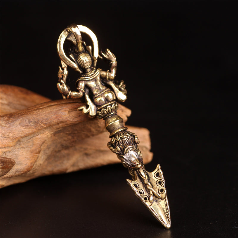Buddha Stones Tibetan Ganesh Ganpati Elephant God of Wealth Dorje Vajra Spiritual Power Necklace Pendant - image 15
