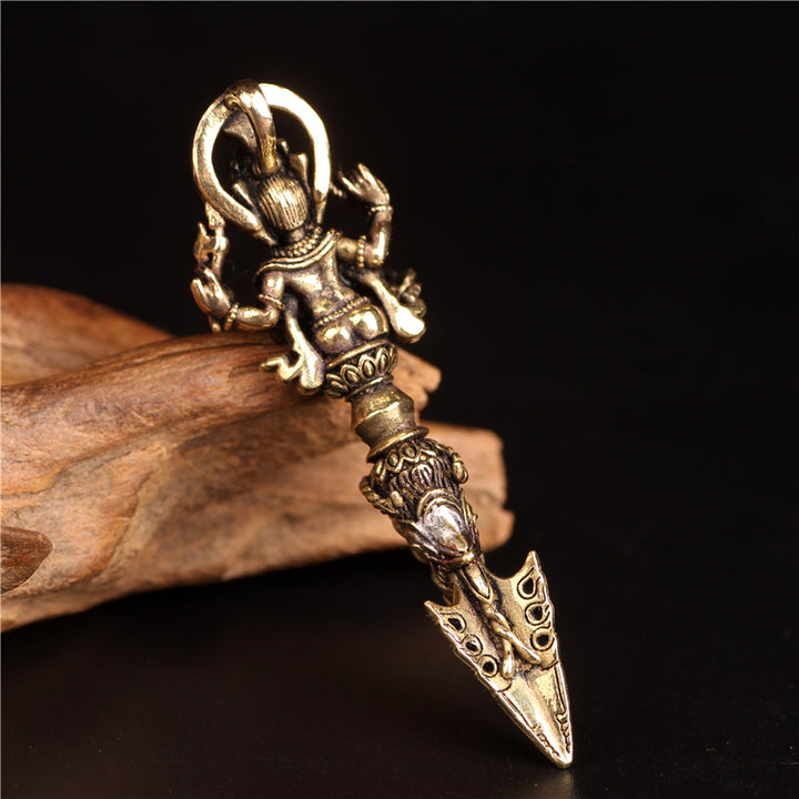 Buddha Stones Tibetan Ganesh Ganpati Elephant God of Wealth Dorje Vajra Spiritual Power Necklace Pendant - image 15