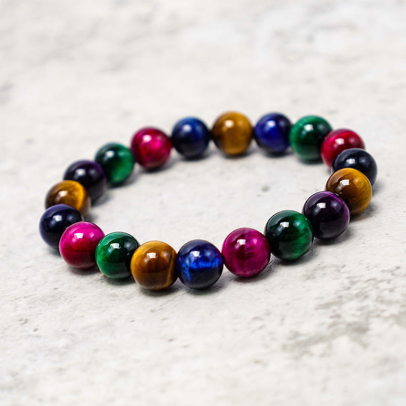 Buddha Stones Tiger Eye Resolve Courage Bracelet - image 6