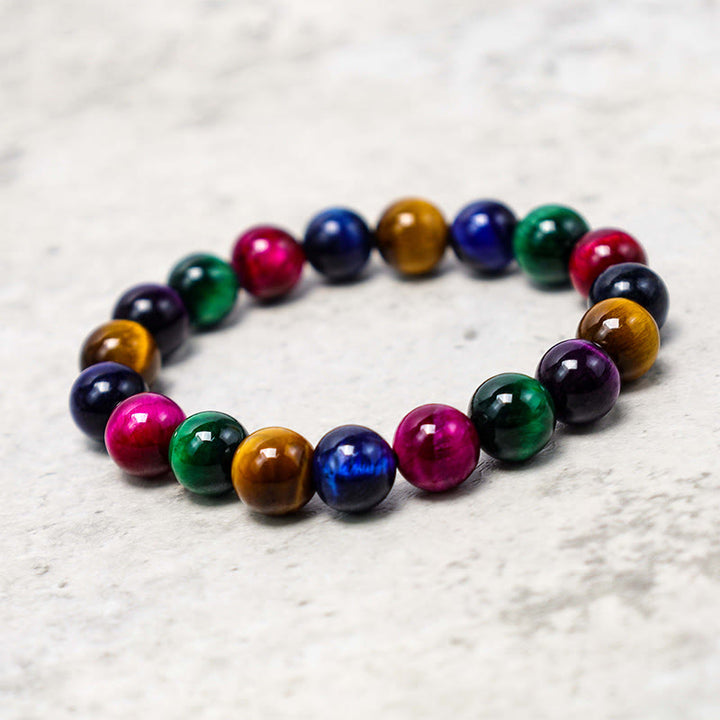 Buddha Stones Tiger Eye Resolve Courage Bracelet - image 6