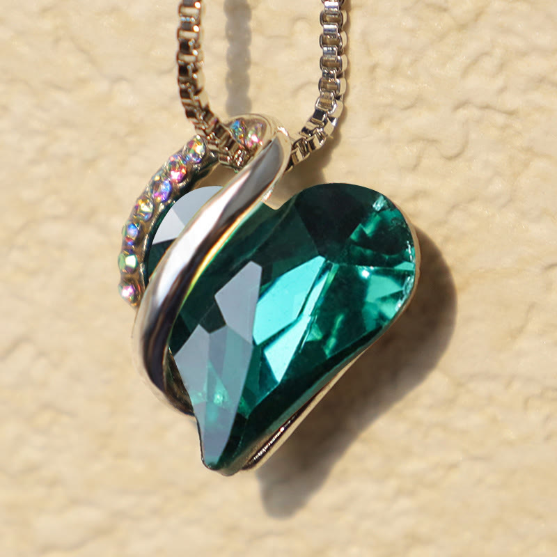 Buddha Stones Love Heart Birthstone Healing Energy Necklace Pendant - image 20