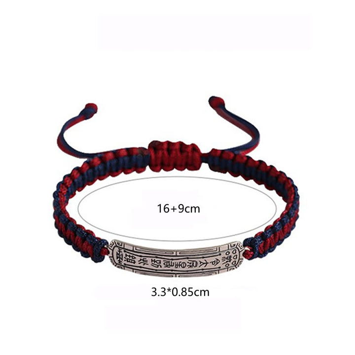 Buddha Stones 925 Sterling Silver Peace Amulet Protection Bracelet - image 9
