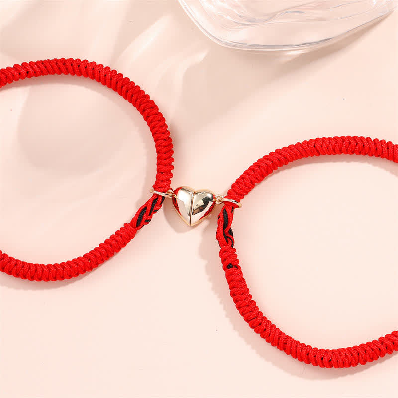 Buddha Stones 2Pcs Tibetan Luck Chinese Knot Protection String Bracelet - image 27