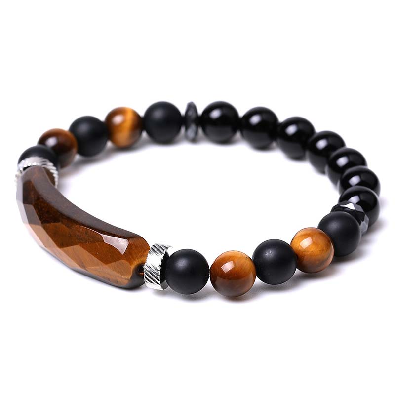 Buddha Stones Natural Crystal Blue Aventurine Healing Bracelet - Tiger Eye - image 10