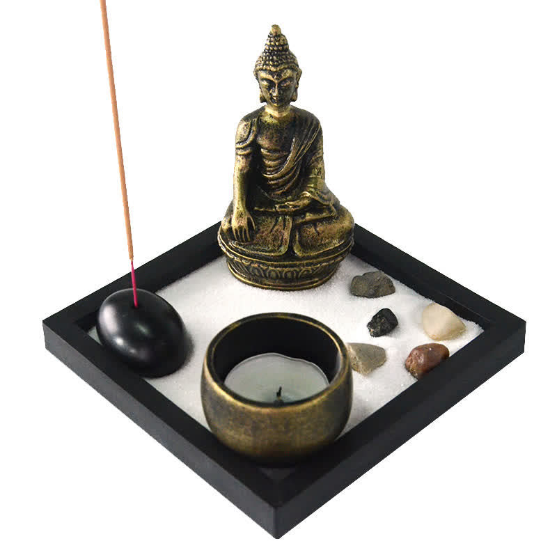 Buddha Stones Buddha Symbol Rocks Meditation Calm Zen Garden Home Decoration - Buddha Symbol Zen Garden - image 0