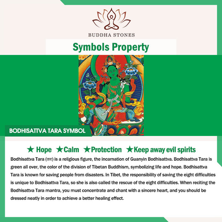Bodhisattva Green Tara Hope Copper Statue Decoration - image 17