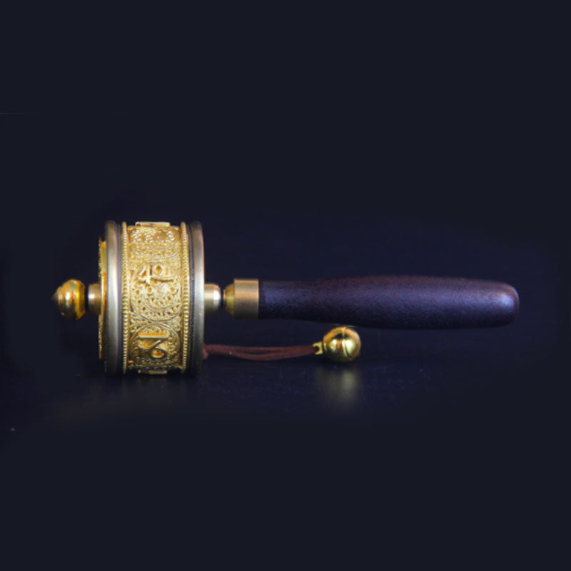 Tibetan Lucky Prayer Wheel Six True Words Decoration - image 4
