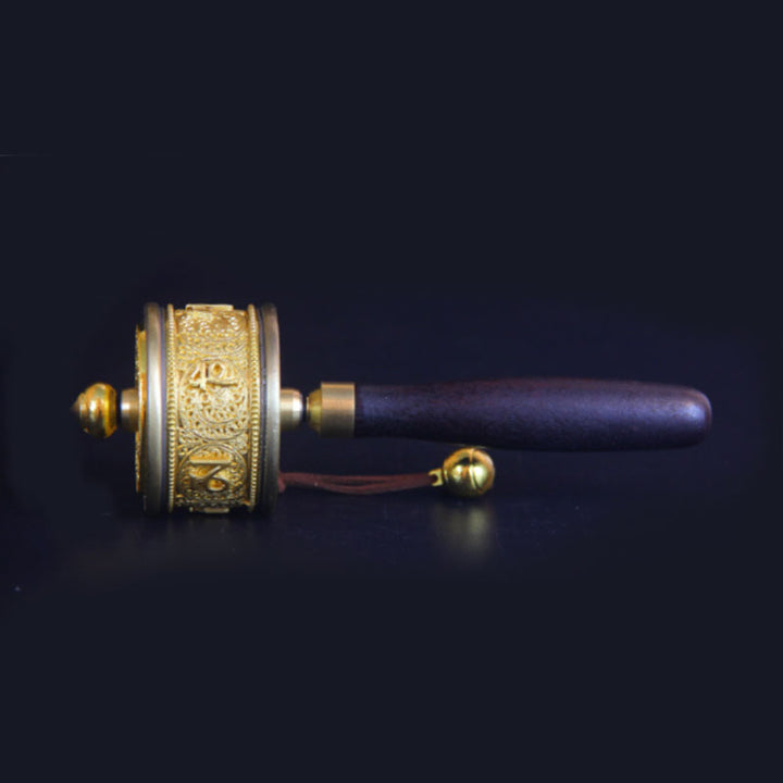 Tibetan Lucky Prayer Wheel Six True Words Decoration - image 4