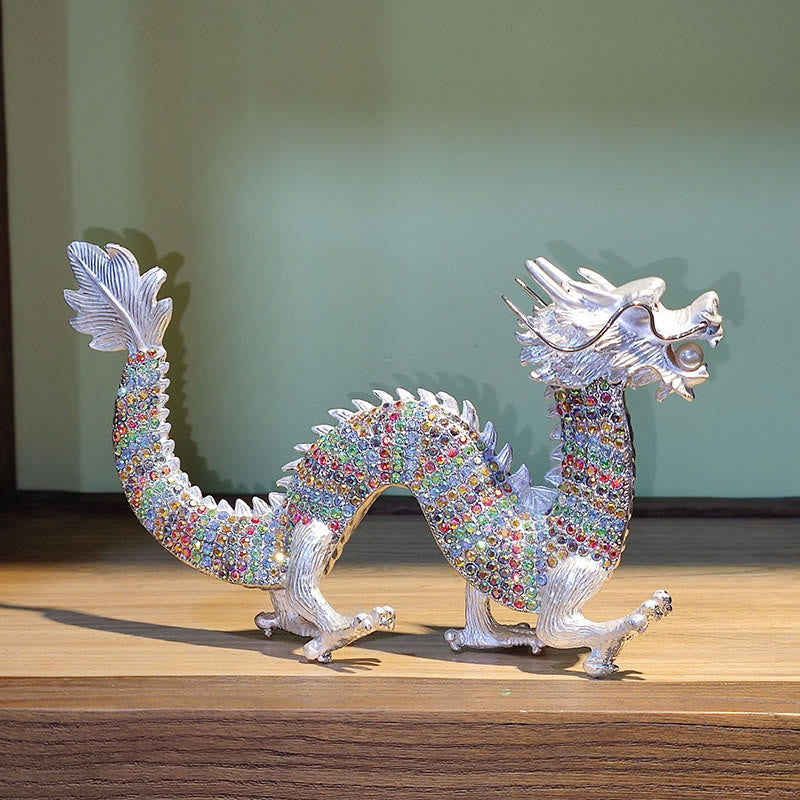 Buddha Stones Handmade Feng Shui Dragon Luck Success Home Decoration - image 9