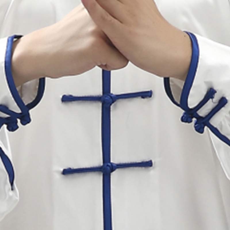 Buddha Stones Simple Pattern Meditation Prayer Spiritual Zen Tai Chi Qigong Practice Unisex Clothing Set - image 5