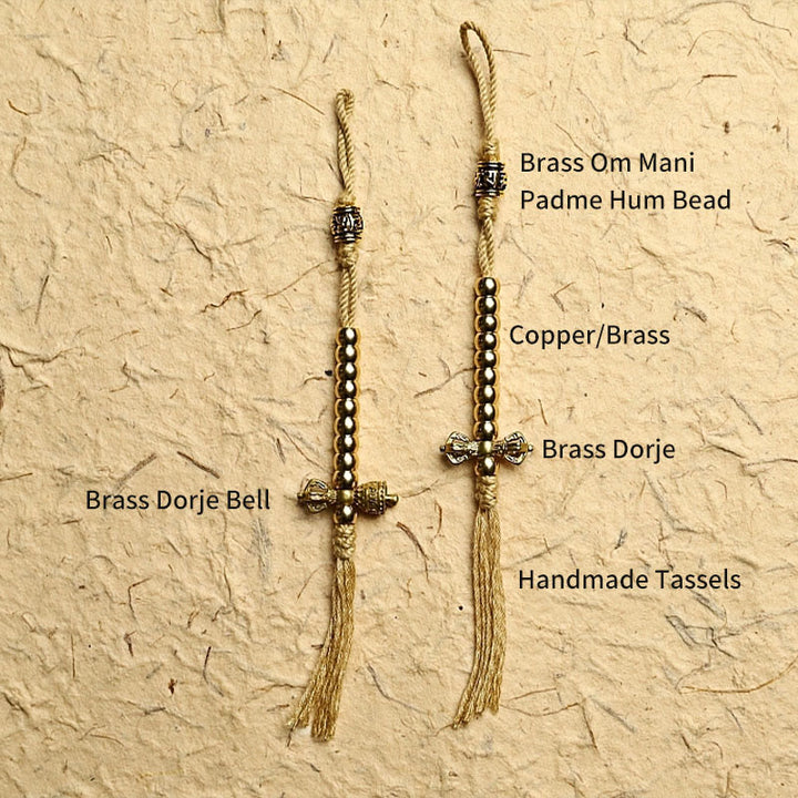 Buddha Stones Tibetan 108 Mala Beads Black Onyx Three-eyed Dzi Beads Protection Bracelet - image 4