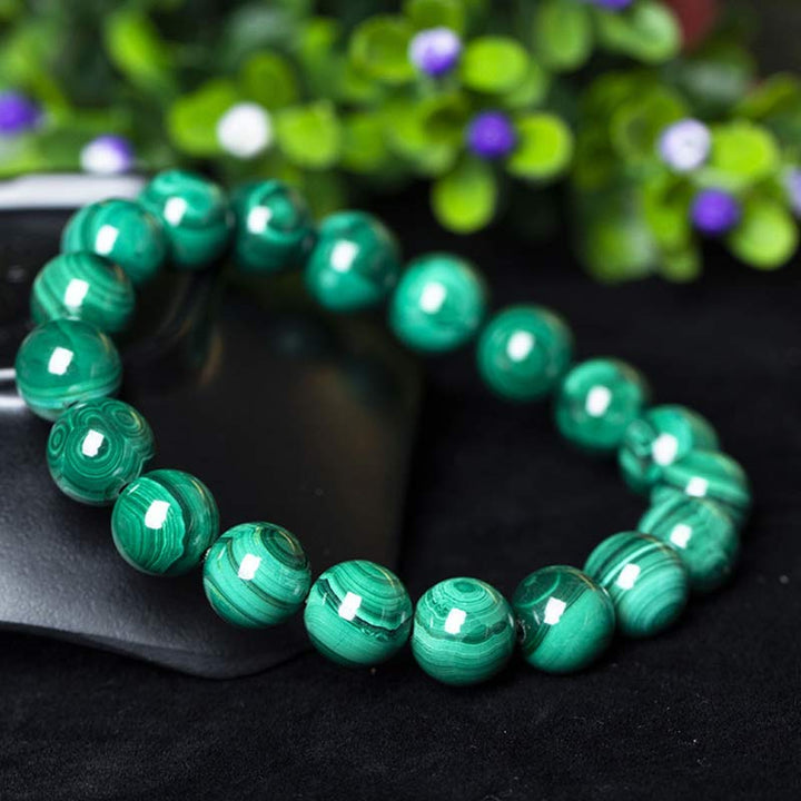 Buddha Stones Natural Malachite Protection Calmness Bracelet - image 9