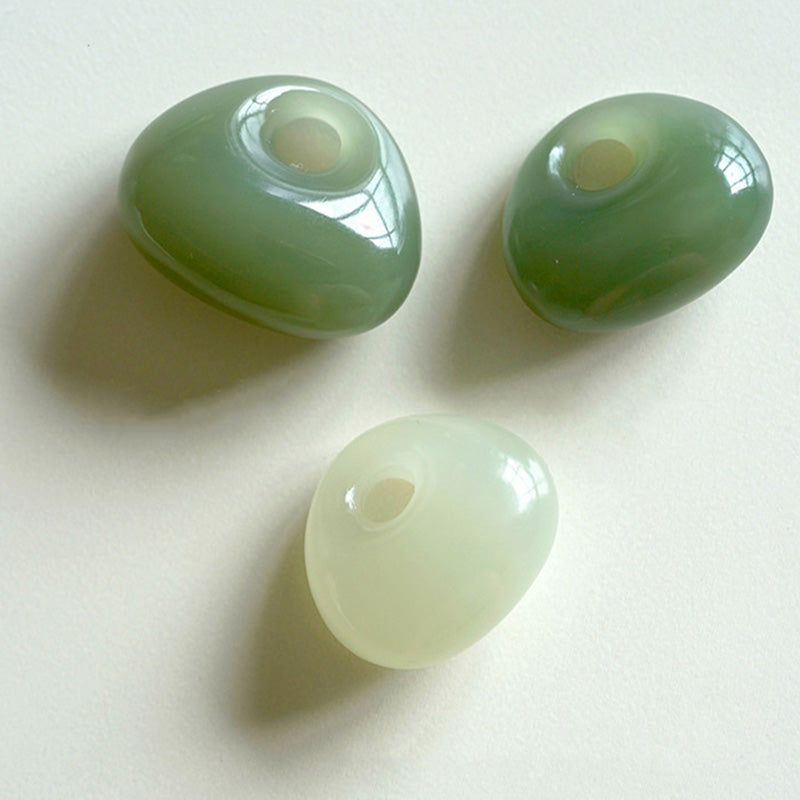 Buddha Stones Natural Jade Luck Prosperity Necklace Pendant (Random Color) - image 10