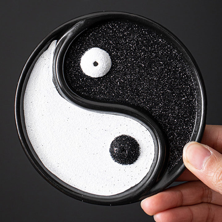 Buddha Stones Yin Yang Zen Balance Incense Holder - image 4