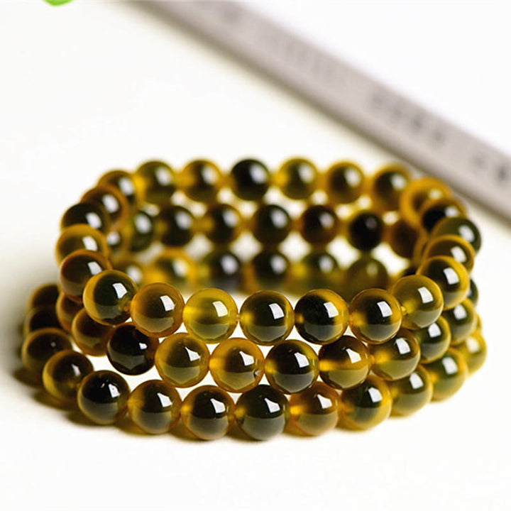 Buddha Stones Natural Colorful Candy Agate Harmony Strength Bead Bracelet - image 9