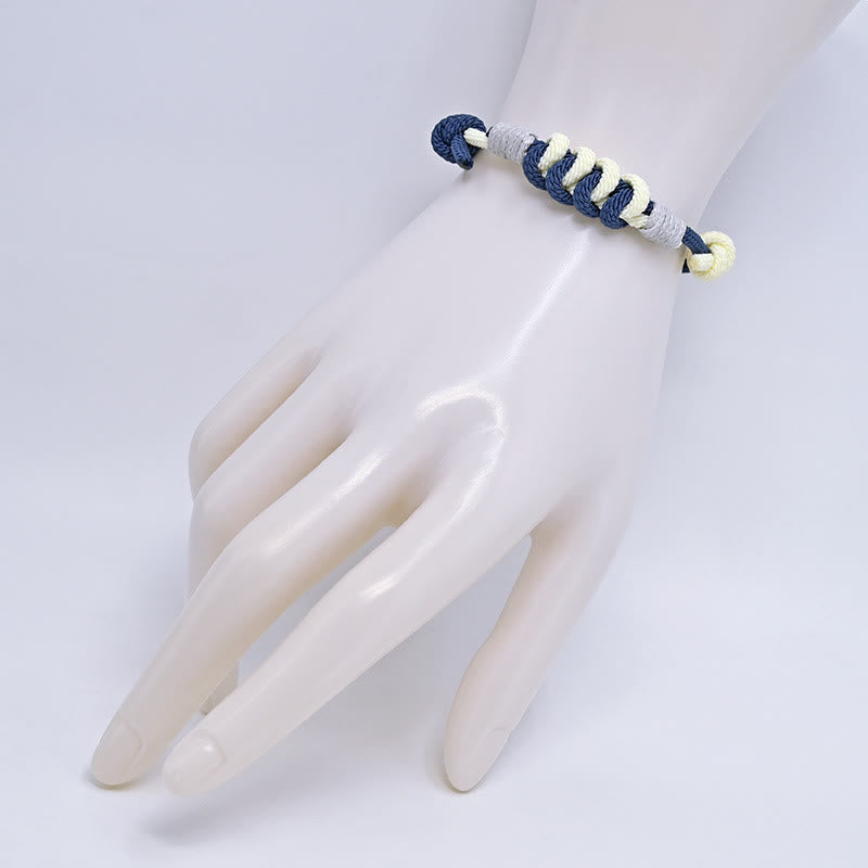 Buddha Stones Simple Design King Kong Knot Strength Braid String Bracelet - image 10